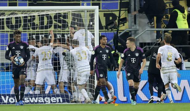 DFB Cup - 1. FC Saarbruecken vs FC Bayern Munich Von Pasching bis Bielefeld: Die größten Pokal-Sensationen
